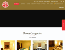 Tablet Screenshot of hotelswarntowers.in